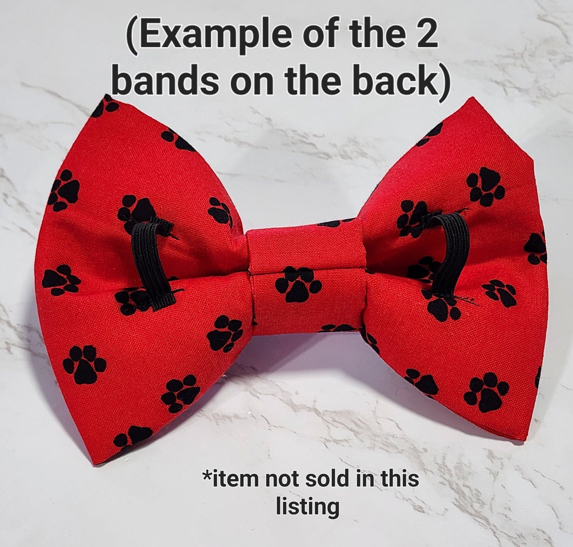 Watermelon Dog Bow Tie