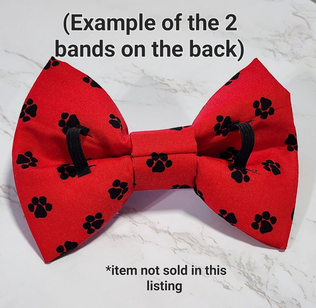 Spring Pink Dog Bow Tie