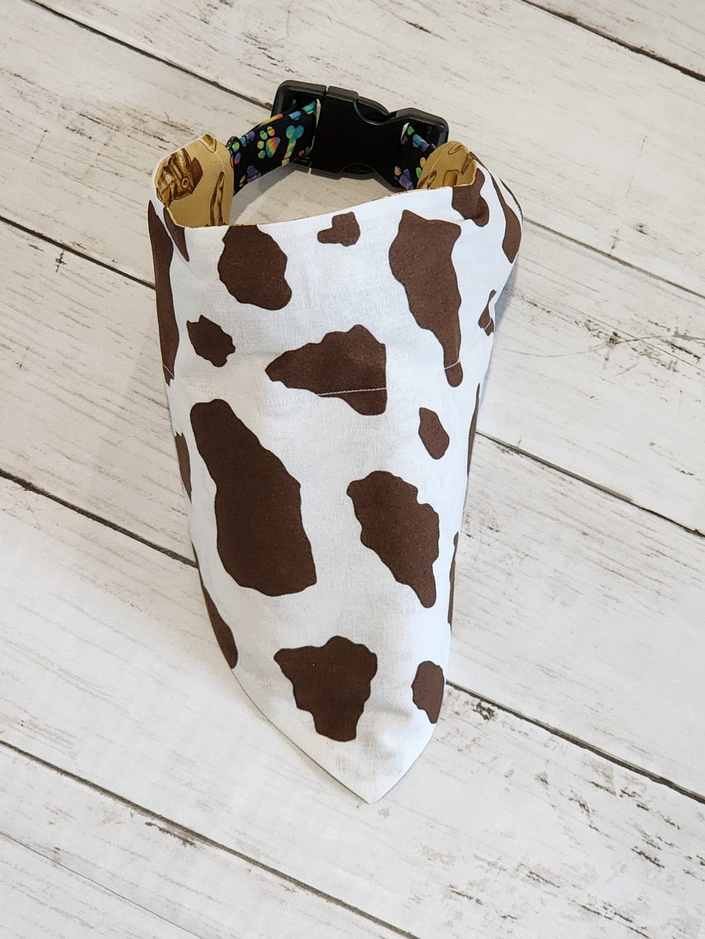 Western Boot & Cow Print Bandana