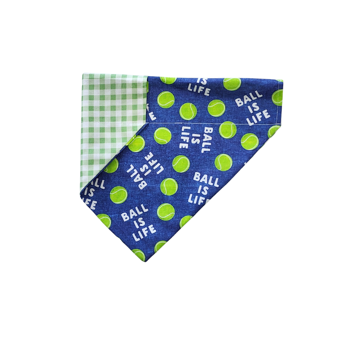 Blue Ball Is Life Dog Bandana