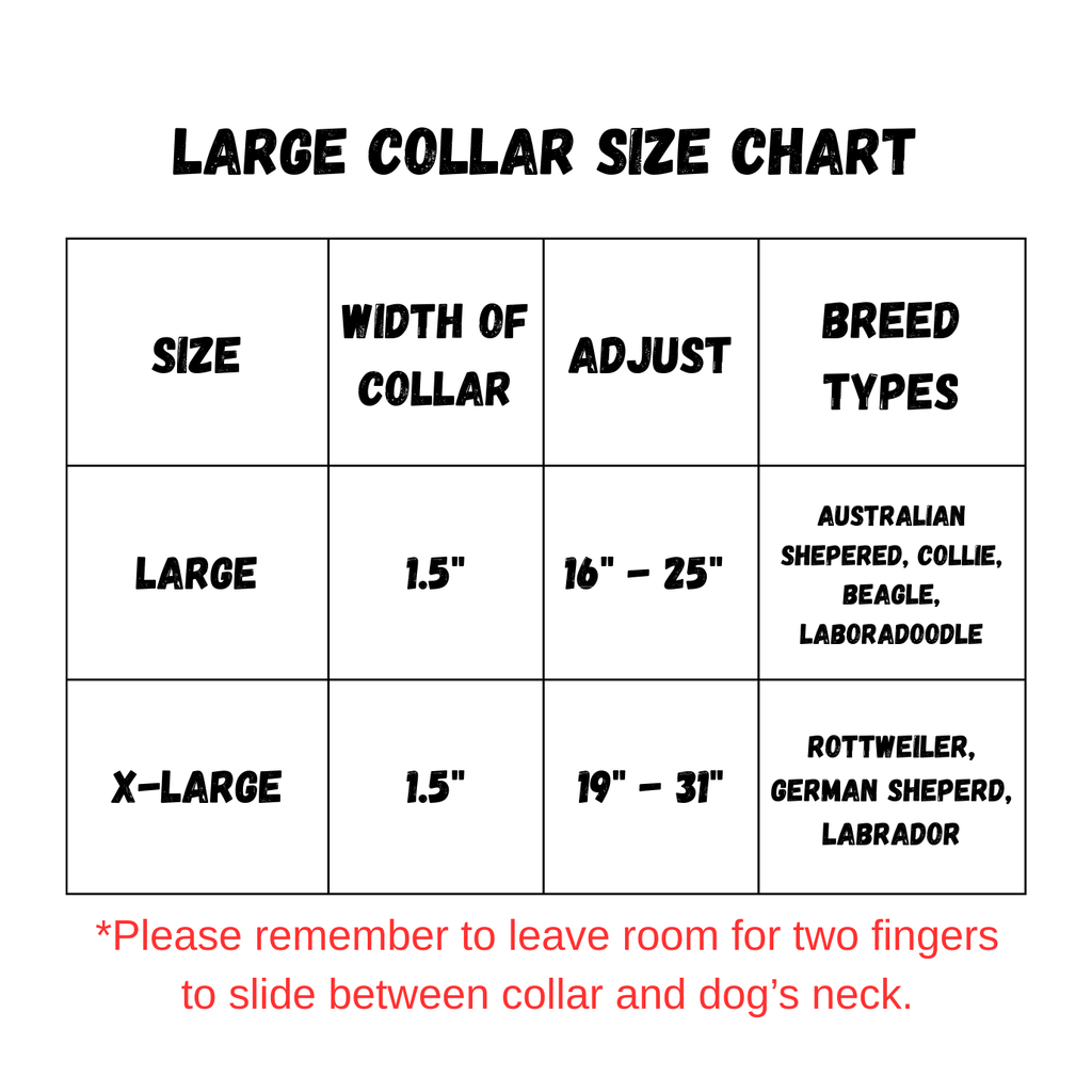 Wide Red Checkered Dog Collar