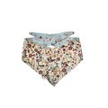 Flower Tie-On Dog Bandana