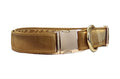 Gold Satin Dog Collar