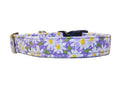 Purple Dog Collar With Daisy