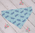Blue Barkday Bandana