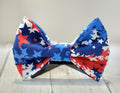 Blue Camo Pet Bow Tie