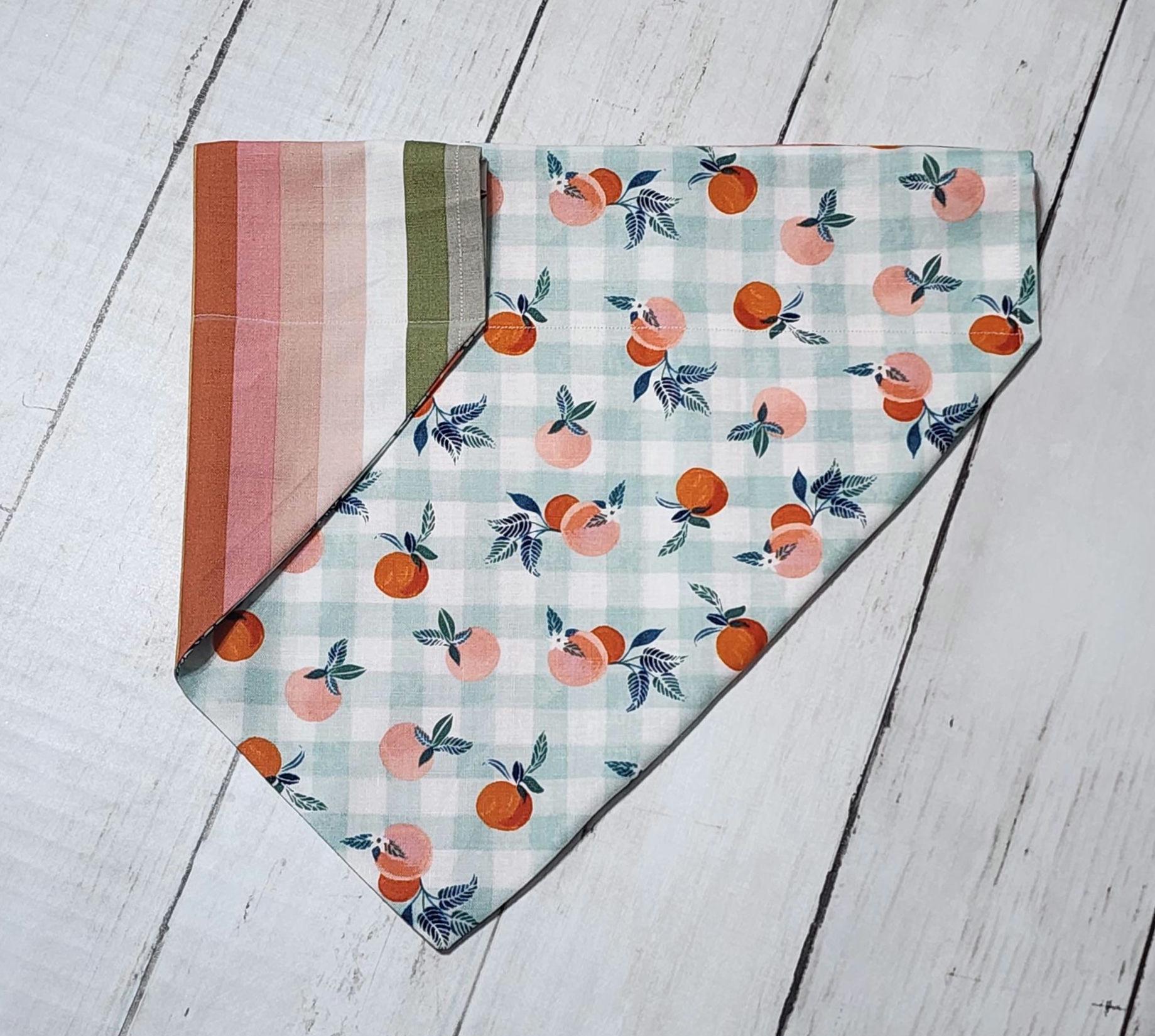 Peach Summer Bandana