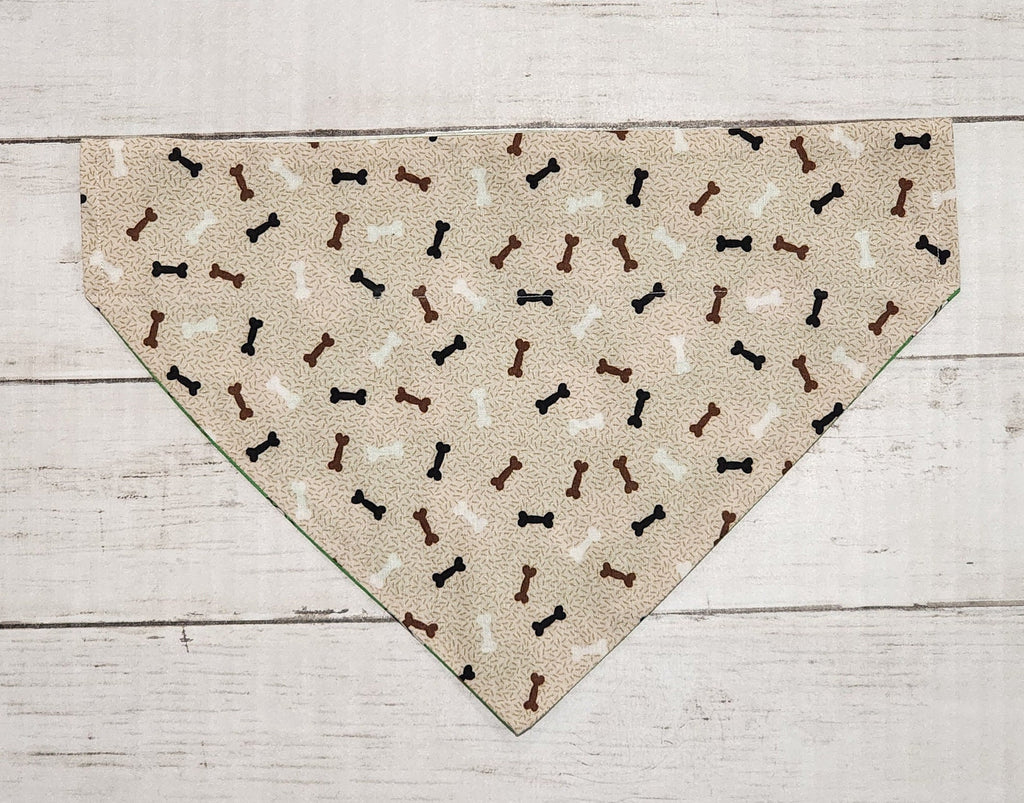Green Pup Cup and Bone Bandana