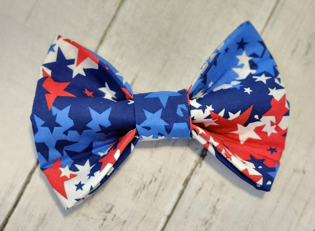 Blue Camo Pet Bow Tie