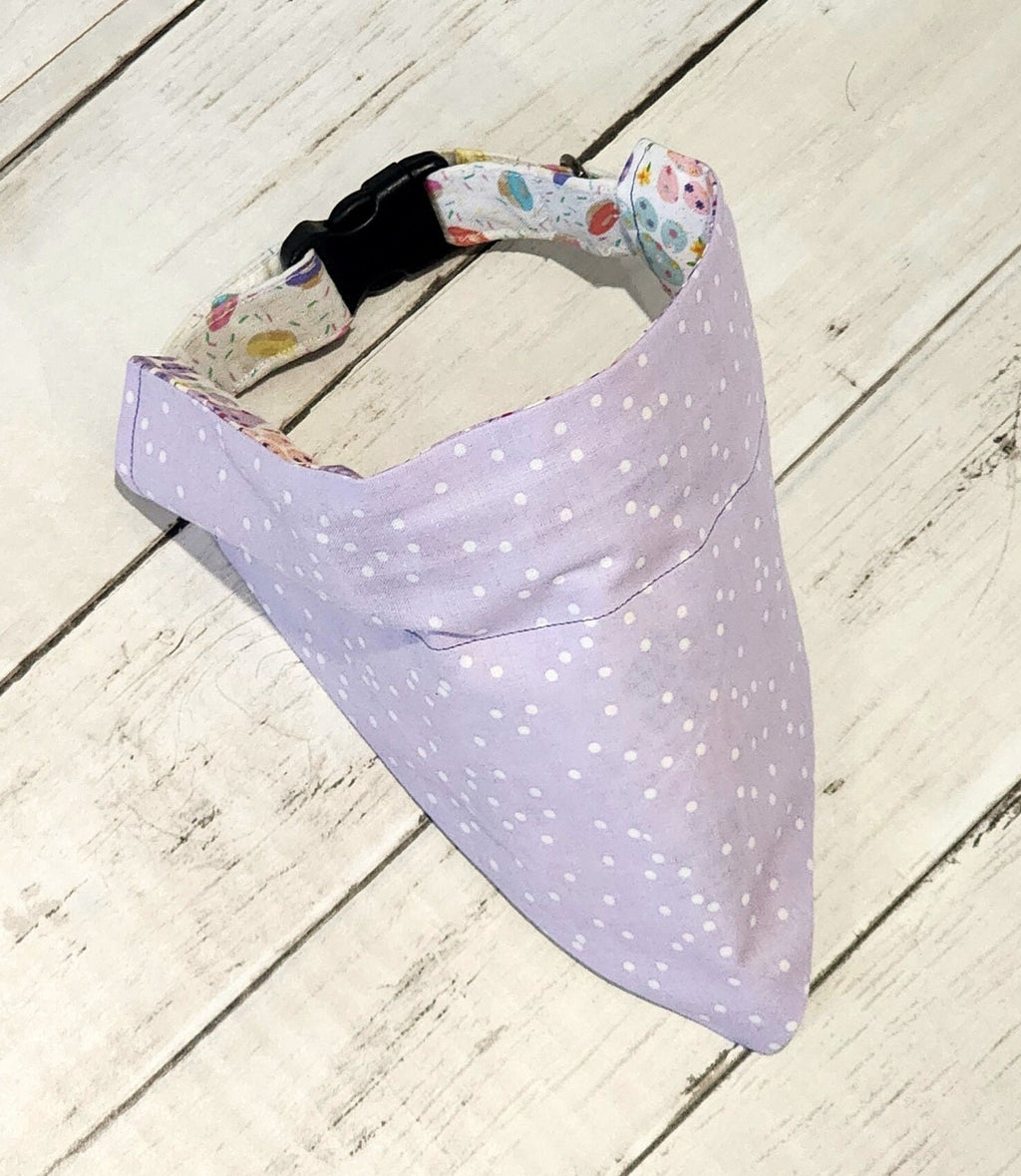 Blue Pink Purple Paw Bandana