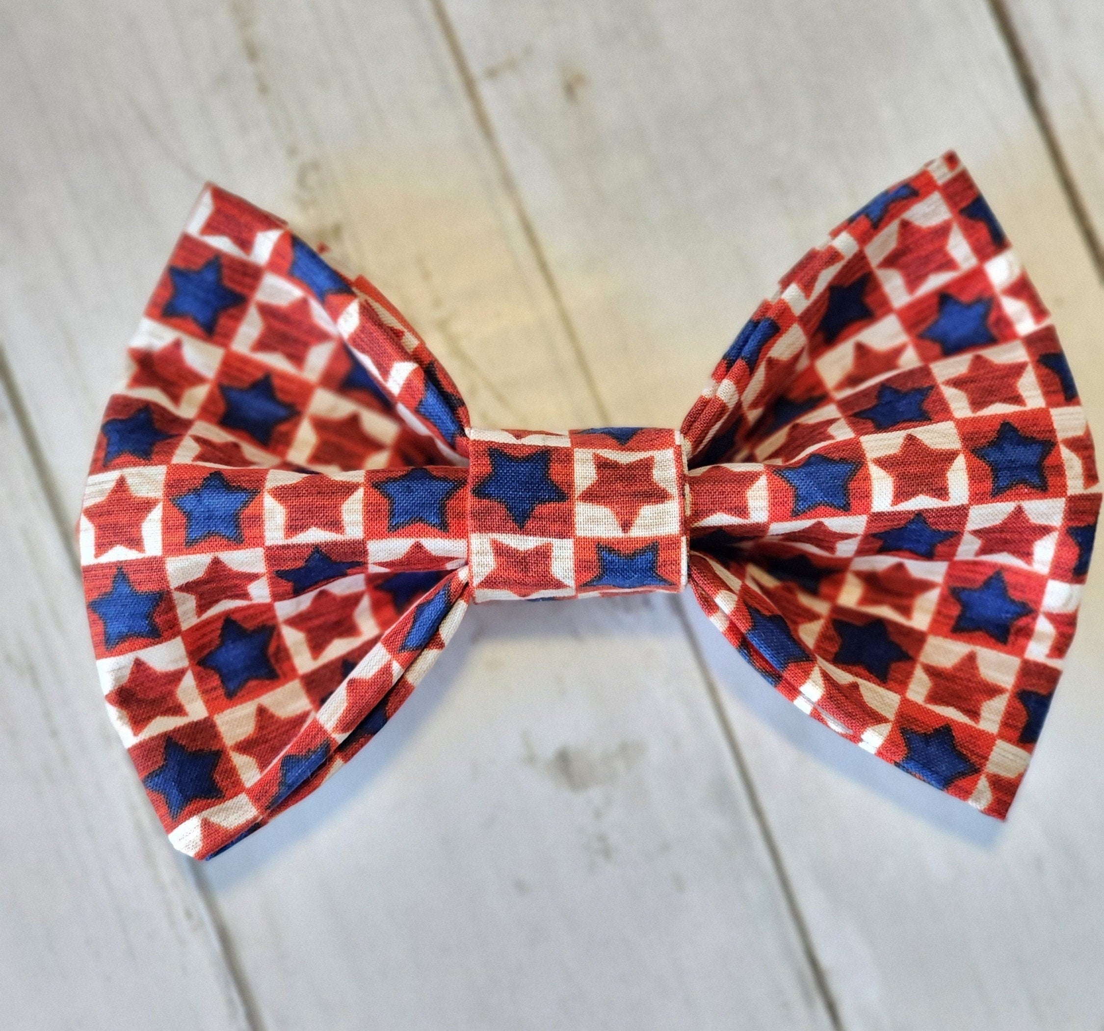 Summer Star Pet Bow Tie